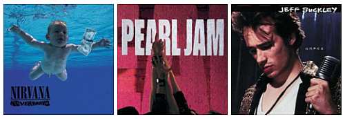 Nirvana Nevermind Pearl Jam Ten Jeff Buckley Grace